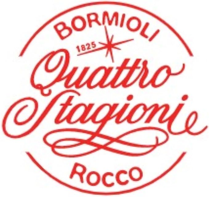 Bormioli Rocco Quattro Stagioni 6.75 oz Glass Preserving Jar (Set of 6) - Wide‑Mouth Twist‑Top Canister with Airtight Seal - Bee embossed Storage & Serving Vessel - Made in Italy, BPA‑Free