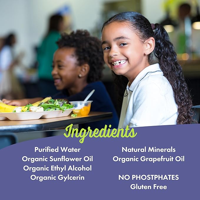 FIT Organic Fruit and Vegetable Wash Spray – USDA Certified Organic & Kosher Produce Cleaner – Removes Surface Contaminants–Family & Pet Safe, Natural & Chemical-Free–12 Fl Oz (2-Pack)