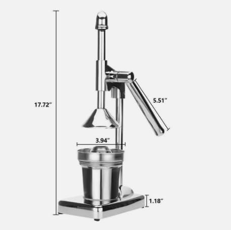 Manual Hand Press Orange Lemon Juicer Fruit Squeezer Press Machine