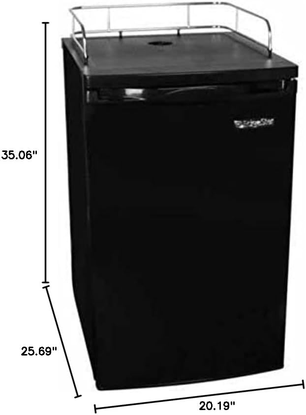 EdgeStar BR2001BL Ultra Low Temp Refrigerator for Kegerator Conversion