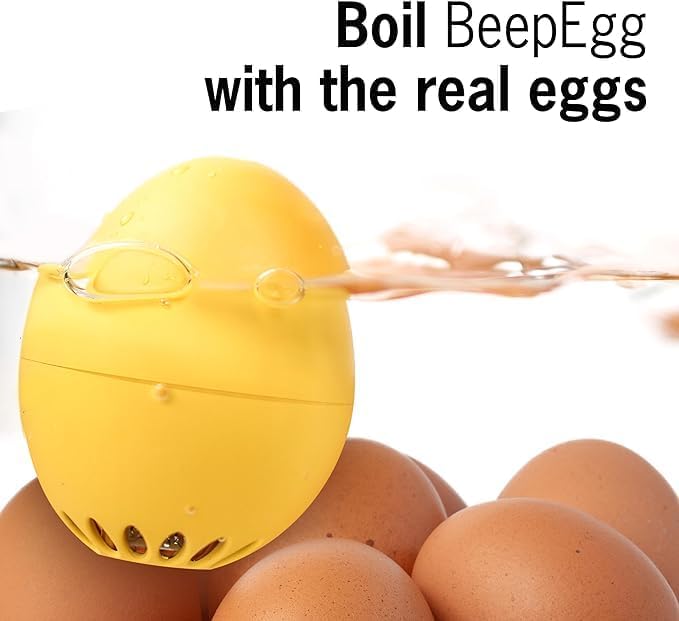 Western Beepegg – Egg Timer for Boiling Eggs – Musical Egg Cooker for Soft, Medium, Hard Boiled Eggs – Food Safe – Singing Floating Egg Timer – Egg Cooker for 3 Levels of Doneness - Brainstream