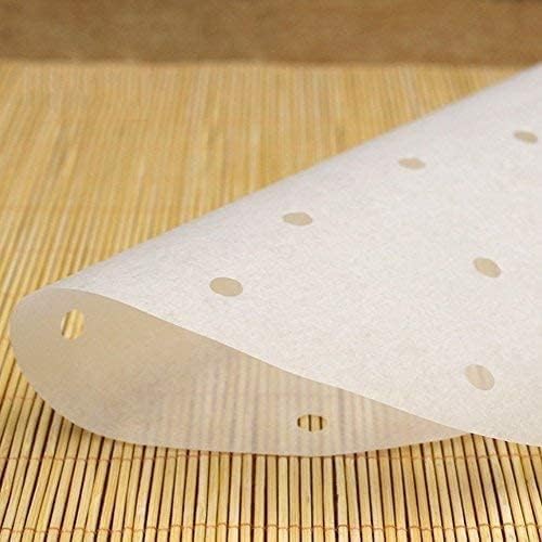 Patty Paper Sheets for 6 Inch Burger Press Resistant Circle Wax Parchment Paper Maker Cook Bake (6inch-400) (2pcs)