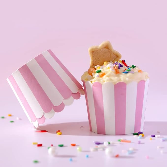 1000pcs Random Colorful Paper Baking Cups Muffin Cupcakes Liners Baking Cases Wrapper