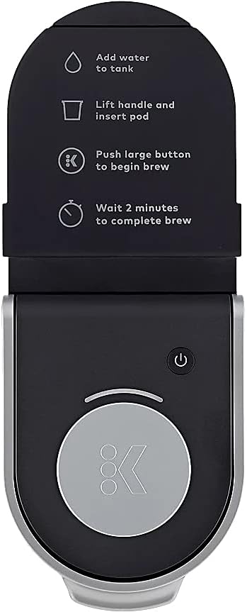 Keurig K-Suite Premium In-Room Hospitality Coffee Maker, Single Cup, Silver/Black