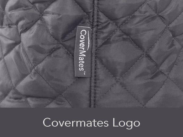 Covermates Keepsakes Bread Maker Cover – Quilted Appliance Protector for Dough Makers – Dust & Stain Resistant, Washable Slip‑On Design for Countertop Storage, Slate