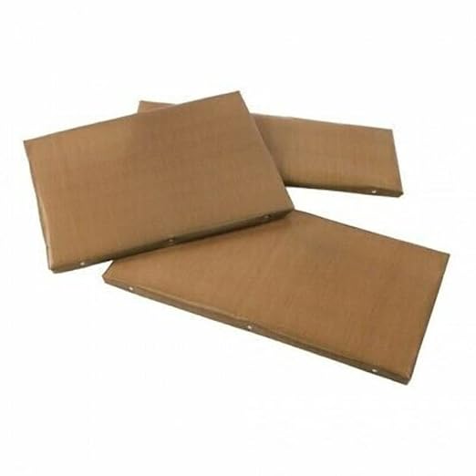 National Band Saw Heat Seal Non-Stick Cover – Compatible with Commercial Heat Sealer Models 102A, 500A, 625A, 700ES-D, and More – Durable Teflon Replacement Part for Food Packaging Equipment - 3 Pack