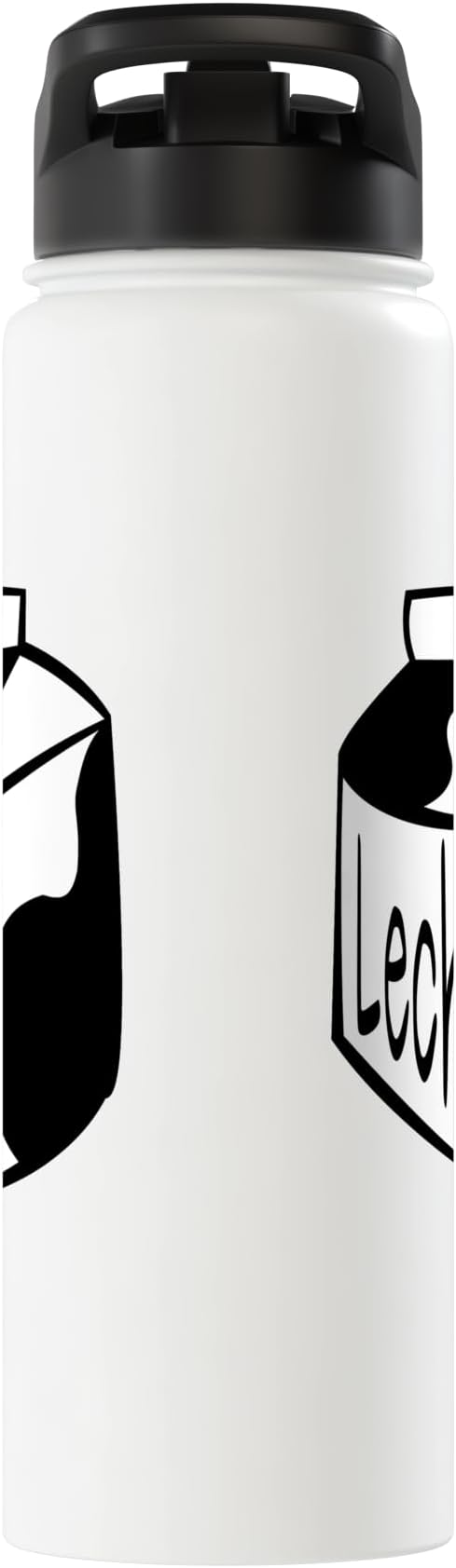 Leche Spanish Milk Carton Dairy Lover Stainless Steel Insulated Water Bottle