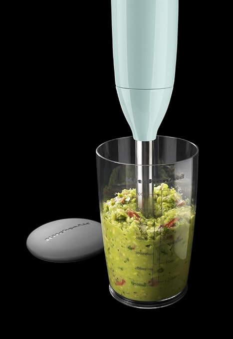 KitchenAid KHB1231IC 2-Speed Hand Blender, Ice, 8"
