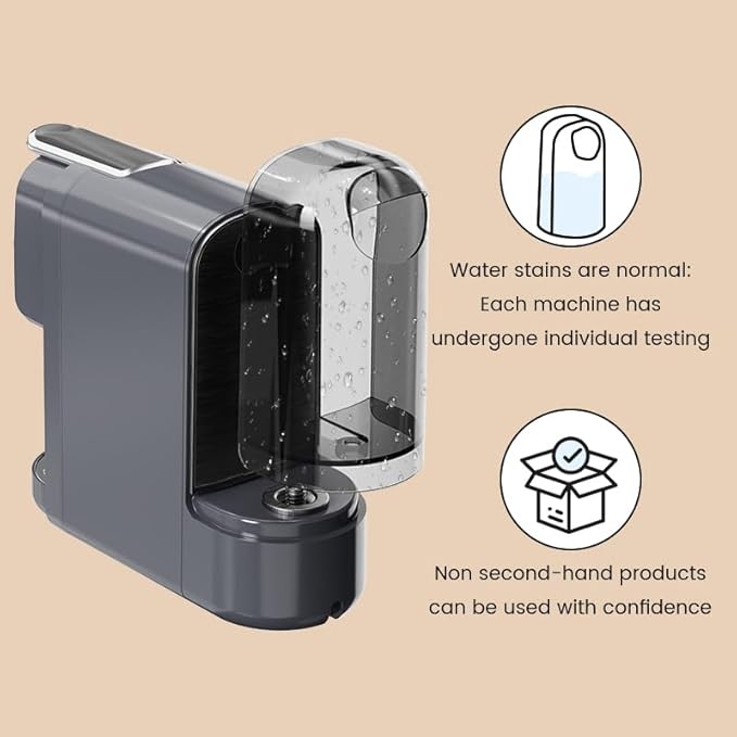 Multi-Capsule Espresso 4in1 Coffee Maker,Single Serve Coffee Machine for Nespresso,Dolce Gusto,ESE Pods & Ground Coffee or Hot Water,Smart & Compact Design in Any Space,20Bar,CM-C05A