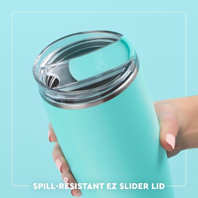Swig Life 22oz Insulated Tumbler, Travel Coffee Tumbler with Lid, Cup Holder Friendly Travel Coffee Mug, Stainless Steel, 22 oz Tumblers, Reusable Insulated Mug with Lid (Holy Cow)