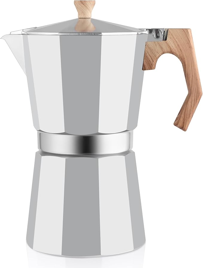 wedrink 12 Cup Stovetop Espresso Maker Aluminium Moka Pot Percolator