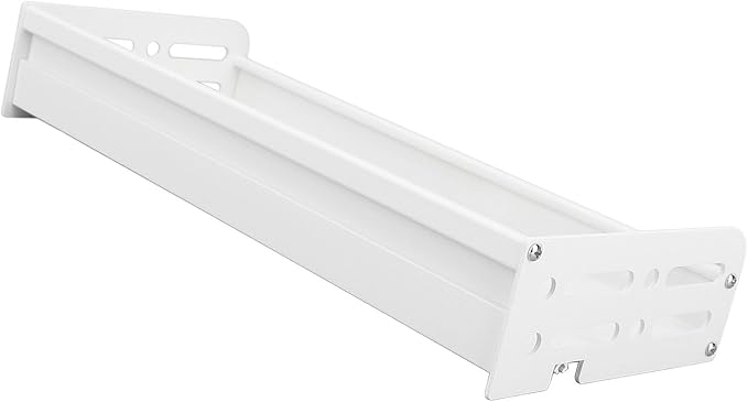 Utensil Rack Wall Mount, Storage Rack, Space Saving Aluminum Shelf with Large Capacity, Multi Functional Storage Shelf for Jars and Cooking Tools