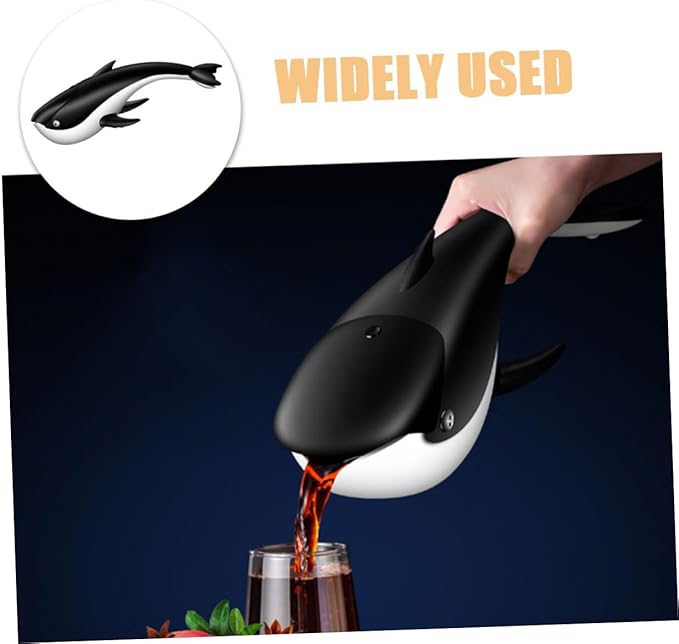COLLBATH Whale Manual Citrus Juicer Large Orange and Lemon Squeezer Black Easy to Use Fruit Juice Presser for Home and Restaurant