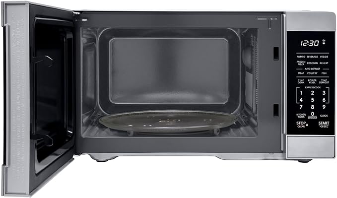 SHARP Countertop Microwave Oven with Removable 10.6" Carousel Turntable, 900 Watt, 0.9 Cubic Feet, Stainless Steel
