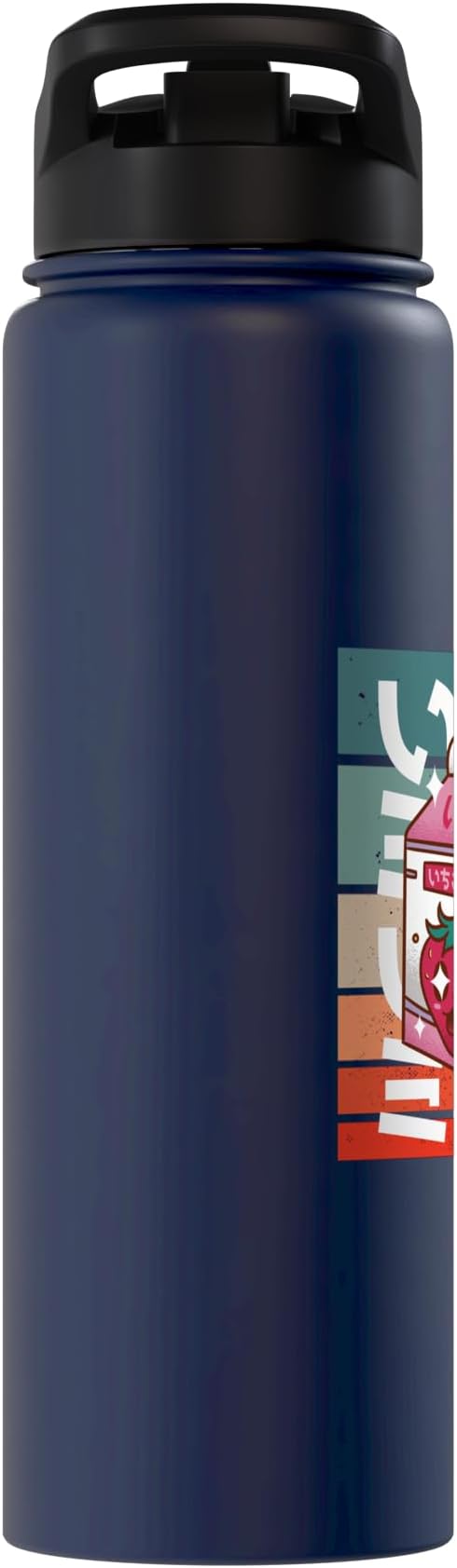 Kawaii Milk Carton Japanese Culture Adorable Strawberry Cute Stainless Steel Insulated Water Bottle