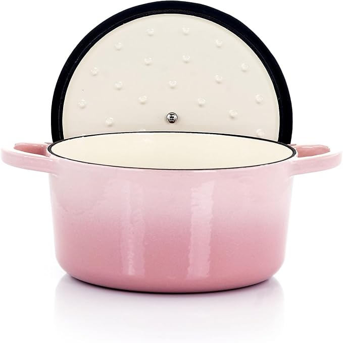 Crock-Pot Artisan Round Enameled Cast Iron Dutch Oven, 3-Quart, Pistachio Green