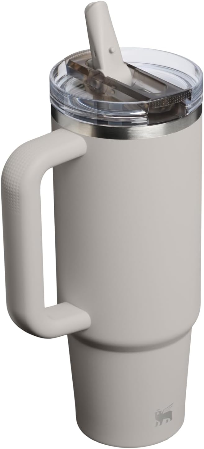 STANLEY Quencher ProTour Flip Straw Tumbler with Leakproof Lid | Built-In Straw & Handle | Cupholder Compatible for Travel | Insulated Stainless Steel Cup | BPA-Free