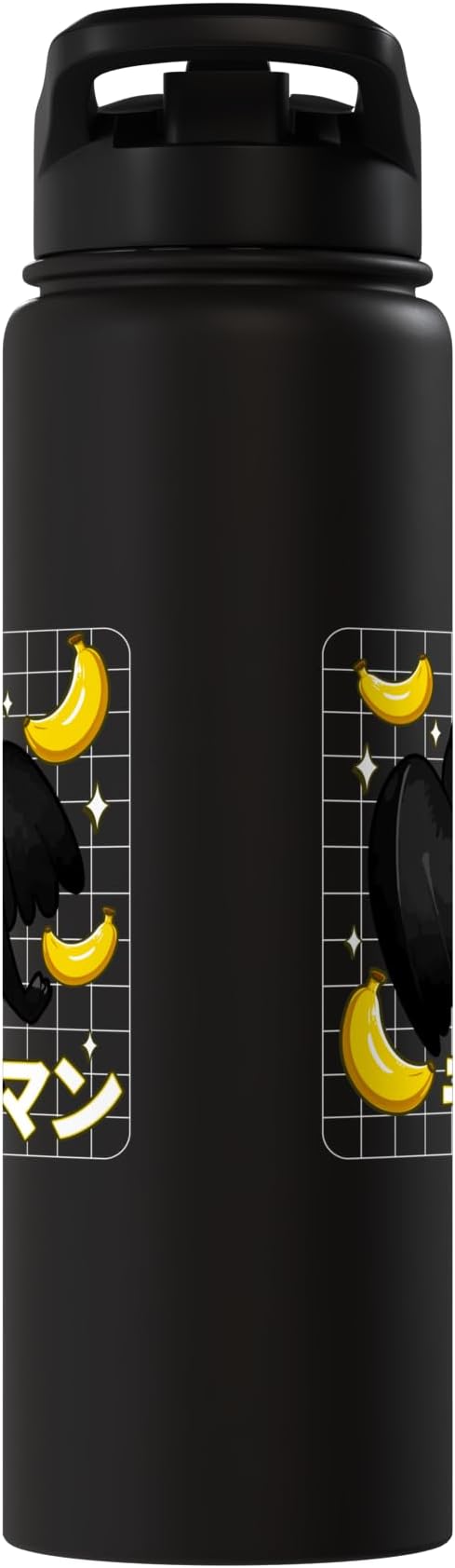 Kawaii Mothman Banana Milk Shake Carton Stainless Steel Insulated Water Bottle