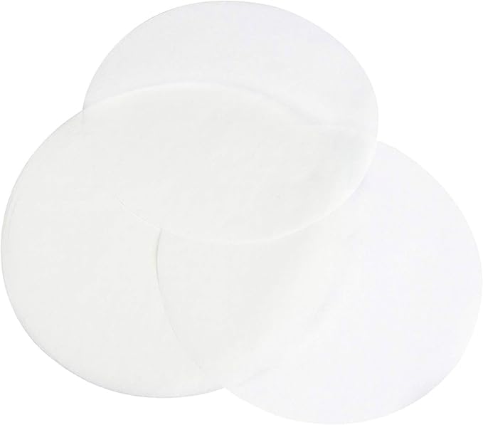 Regency Wraps Parchment Paper Circles For Round Cake Pans, Greaseproof Liners for Non-Stick Baking, 12" (Pack of 100), White