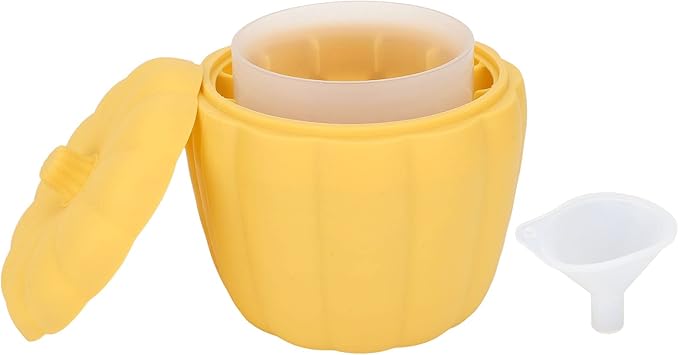 Ice Cube Maker, Pumpkin Look, Easy to Use, Space Saving, Silicone Acrylic Silicone Ice Bucket