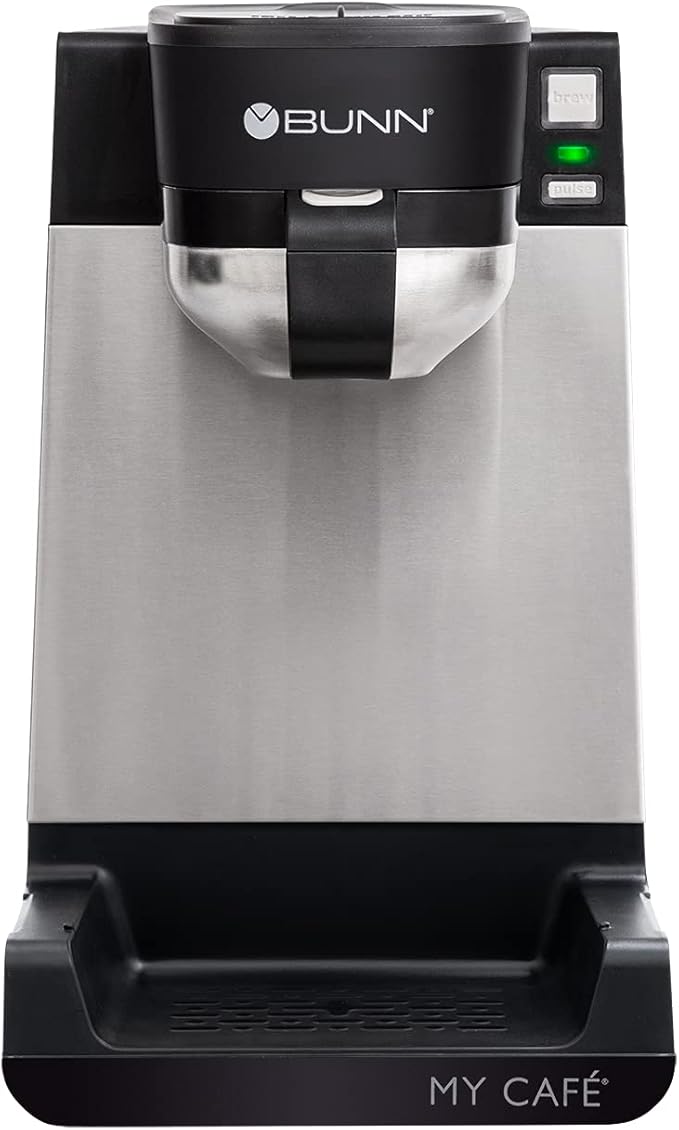 BUNN MCU My Cafe Single Cup Multi Use Coffee Brewer (Black/SST)
