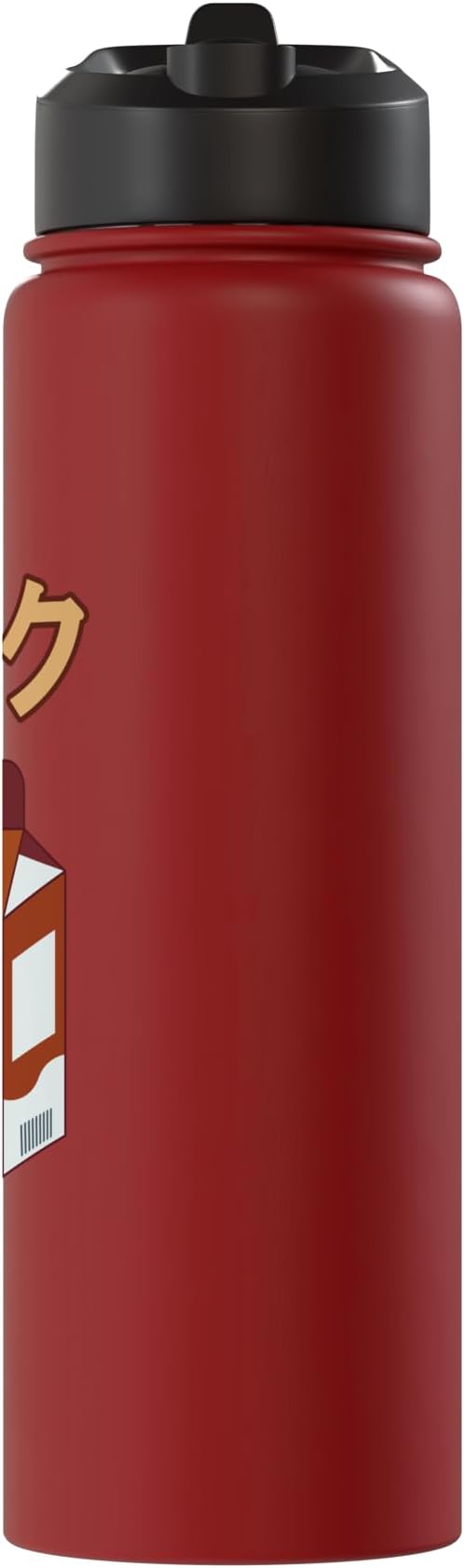 Cute Kawaii Chocolate Milk Japanese Anime Otaku Milkshake Stainless Steel Insulated Water Bottle