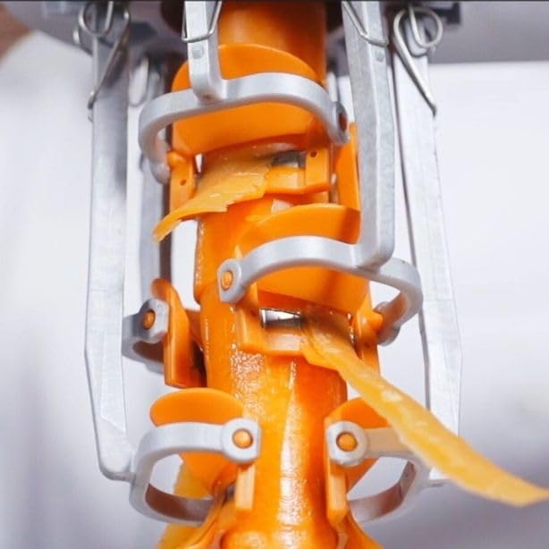 LOUIS TELLIER - Carrots Peeler on Stand - For large carrots up to Ø2.4 in - Stainless Steel Blade - High Efficiency