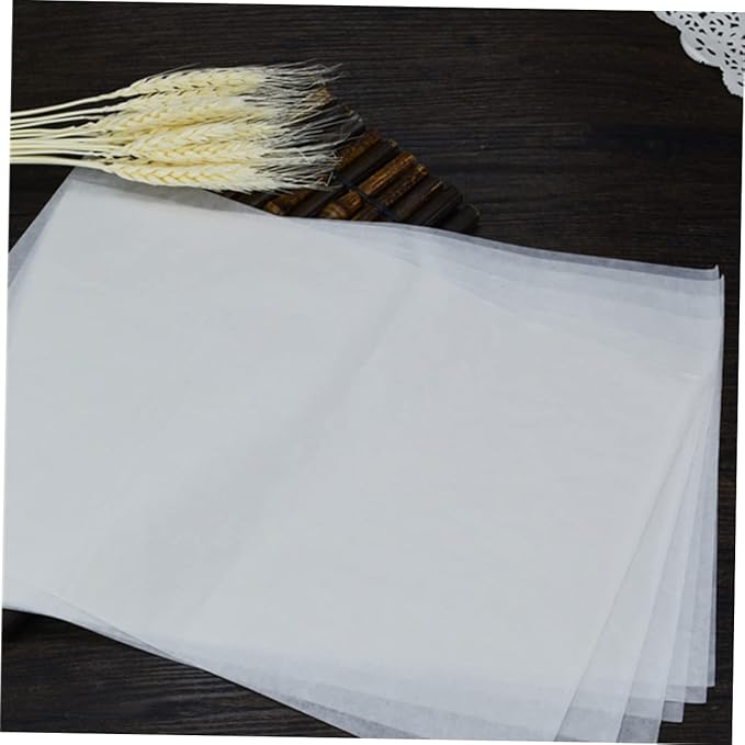 Cabilock 500pcs Baking Paper Trays Non-stick Oven Liners Parchment Paper for Baking Supplies Dehydrator Sheets