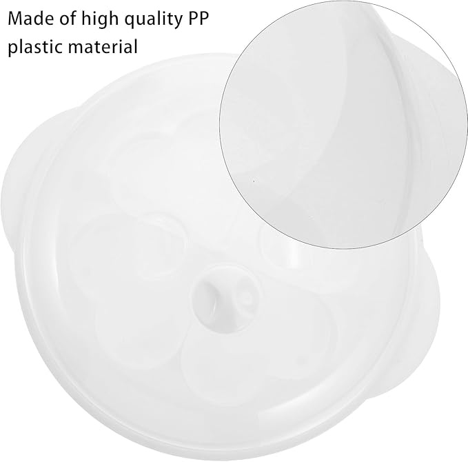 DOITOOL Heart Shape Microwave Egg Poacher Steamer Mold Egg Cooker Cookware Kitchen Specialty Cookware for Breakfast and Healthy Cooking