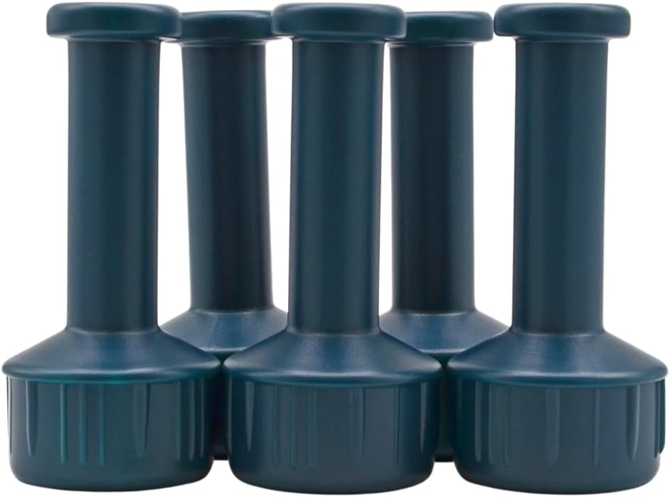 WOD SFD5 Industrial Mini Hand Stretch Wrap Film Plastic Dispenser - Used for Storage Moving, Pallet Wrap, Packaging, Wrapping: Fits 3 in Core (Pack of 5)