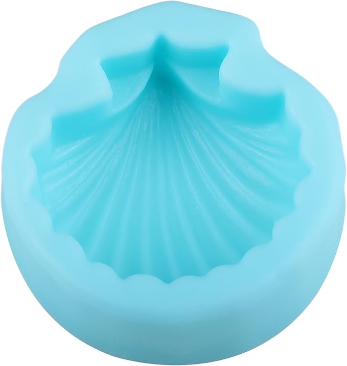 Seashell Silicone Molds Seashell Fondant Mold for Cake Decorating Cupcake Topper Chocolate Candy Gum Paste Polymer Clay