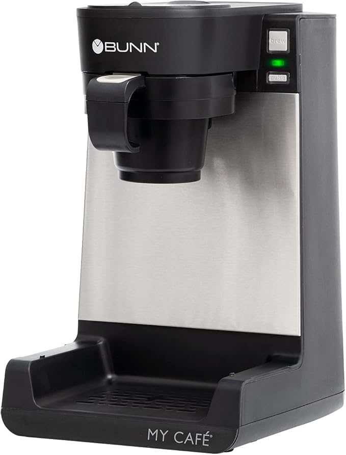 BUNN MCU My Cafe Single Cup Multi Use Coffee Brewer (Black/SST)
