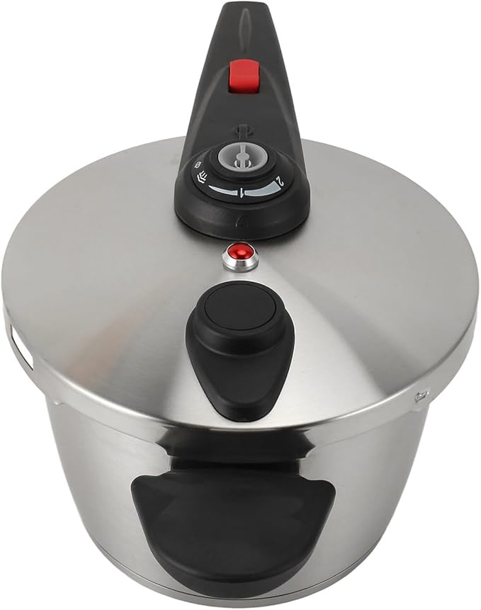 GLOGLOW Electric Pressure Cooker 304 Stainless Steel Multi Cooker, Quick Cooking for Home Kitchen with Pressure Control and Versatile Functions Kitchen Appliances (5L)
