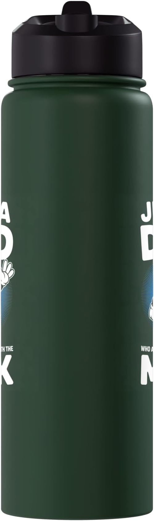 Just A Dad Who Always Came Back With Milk Stainless Steel Insulated Water Bottle