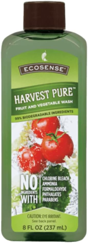 Melaleuca Harvest Pure Fruit and Vegetable Wash – 8 fl oz – Biodegradable Produce Cleaner – Removes Dirt, Residue & Surface Contaminants – Food-Safe Formula, Easy Rinse