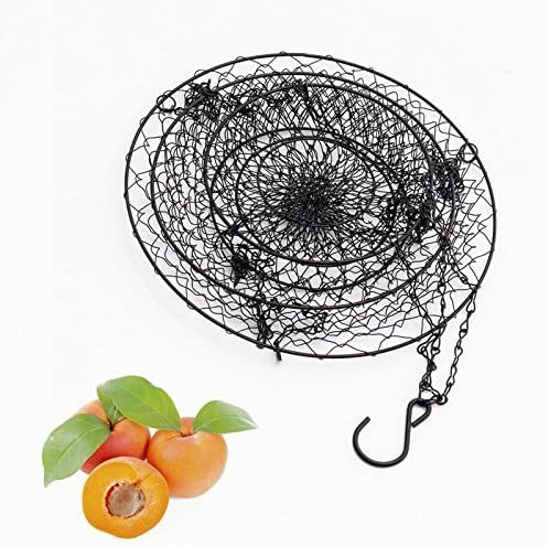 3-Tier Hanging Basket, Storage Organizer for Fruits,Vegetables, Accessory, perfer for Kitchen and Bathroom