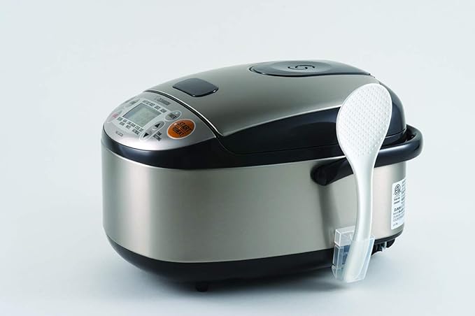Zojirushi CV-JAC40XB Water Boiler & Warmer, 4.0-Liter, Stainless Black & NS-LGC05XB Micom Rice Cooker & Warmer, 3-Cups (uncooked), Stainless Black