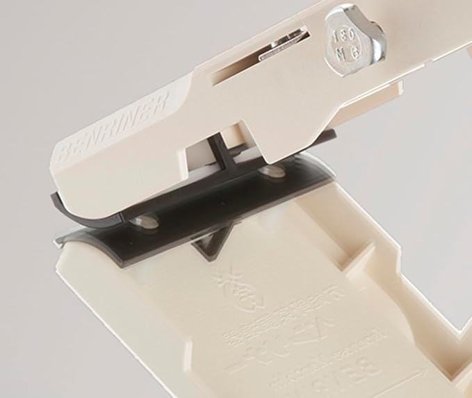Benriner Mandoline Slicer with 4 Blades, Japanese Stainless Steel, BPA Free, 12.75 x 3.625-Inches, Beige