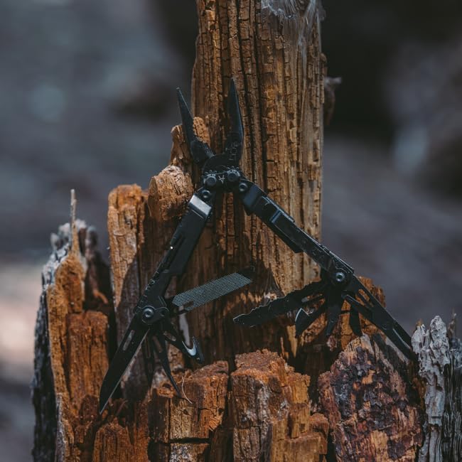 SOG PowerPint Mini Multi Tool - Utility Tool with 18 Lightweight Specialty Tools and SOG Centi II Folding Pocket Keychain Combo Set - Great Everyday Carry for Men or Women