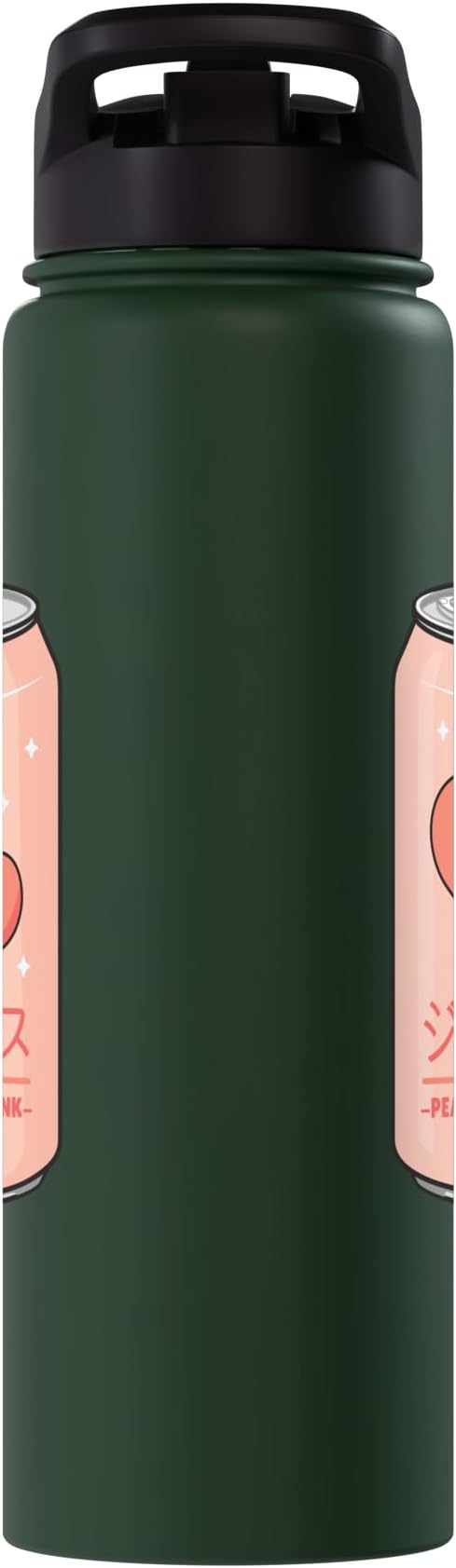 Kawaii Soft Drink Aesthetics Japanese Peach Juice Stainless Steel Insulated Water Bottle