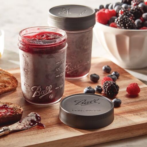 Ball Mason Jar Leak-Proof Lids, Regular Mouth, 6 CT (Pack of 3)