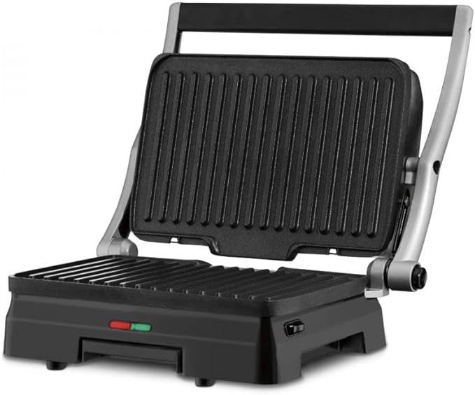 Cuisinart Griddler® Indoor Grill & Panini Press, Dishwasher-Safe Nonstick Cooking Plates, Stainless Steel, GR-11NAS