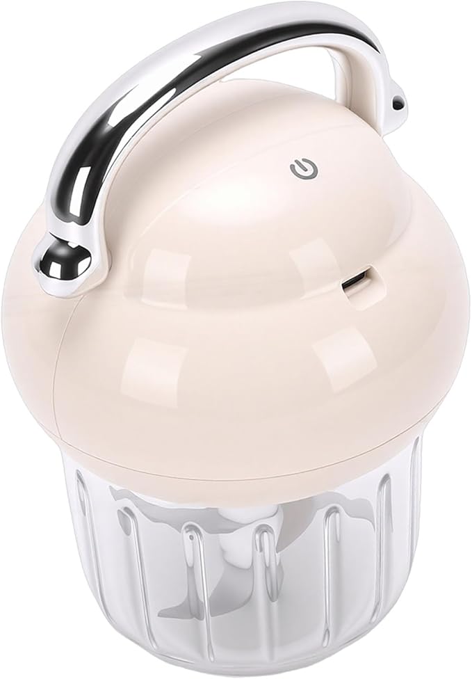 Bewinner Rechargeable Garlic Chopper 350ML | Cordless Electric Food Processor 21000 RPM for Baby Food and Veggies