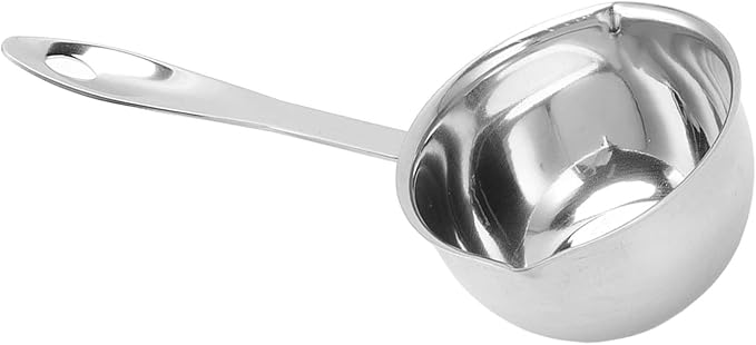 Stainless Steel Mini Saucepan, 150ml - Flat Induction Bottom Warmer Hot Pot