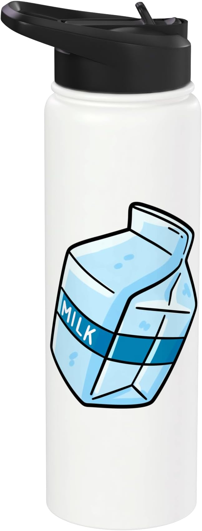 Milk Carton Dairy Lover Stainless Steel Insulated Water Bottle