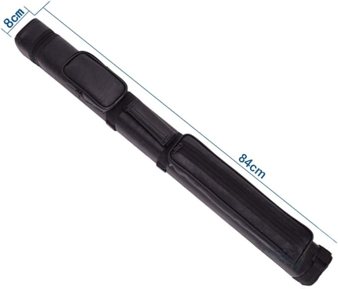 2X2 Billiards Pool Cue Tube Carrying Case