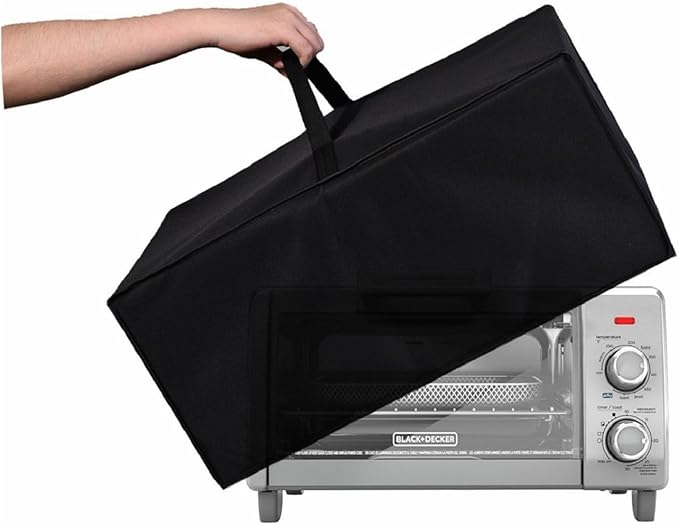 AF-WAN Air Fry Toaster Oven Dust Cover,Waterproof Case,Compatible With BLACK+DECKER TO1787SS Air Fry Toaster Oven/4-Slice Toaster Oven TO1313SBD (Black)