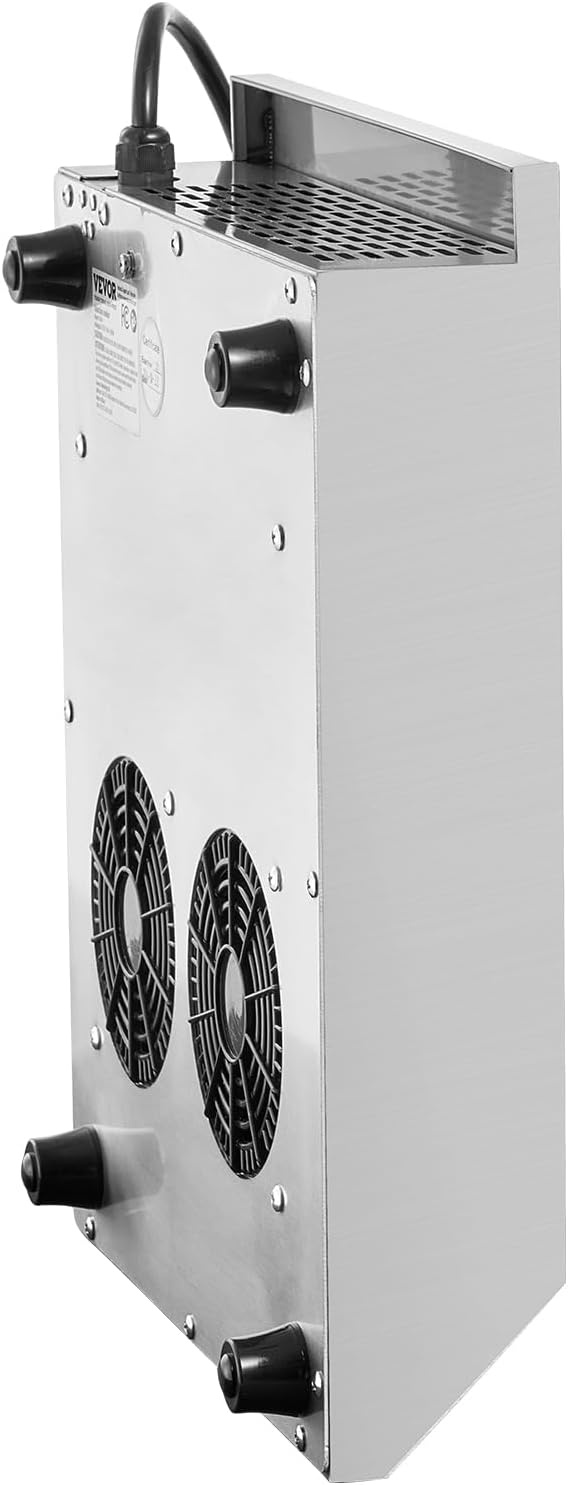 VEVOR Induction Cooktop, 3500W Commercial Induction Burner with 11-Level Temperature, Stainless Steel Countertop Induction Hot Plate with 3H Timer, Child Lock for Restaurant (6-15P Plug, 6-20R Outlet)