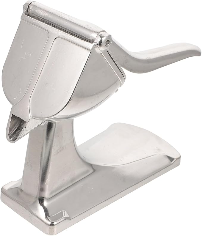 Manual Citrus Extractor Tool Thick Hand Press Lemon Squeezer Fruit Juicer with Stable Base for Home and Professional Use Easy Squeeze Handheld Aluminum Press