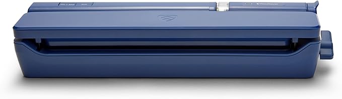 FoodSaver® Handheld+ 2-in-1 Vacuum Sealing System, Handheld and Countertop Vacuum Sealer, Matte Indigo Blue